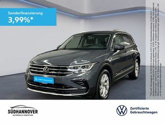 volkswagen tiguan elegance 1.4 tsi dsg ehybrid ahk+pano+led