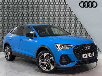 audi q3 sportback black edition 40 tfsi quattro s tronic