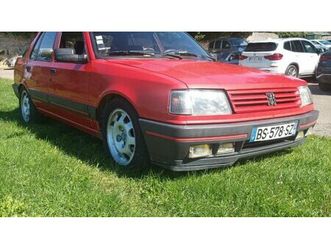 1988 peugeot 309 rouge manuel, 5 vitesses conduite à gauc...