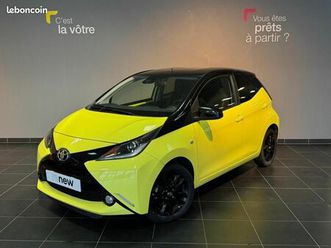 toyota aygo 1.0 vvt-i x-cite 3 jaune fizz