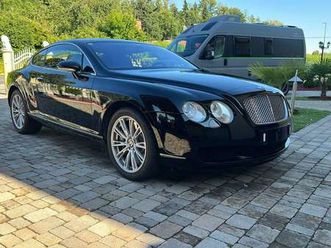 bentley continental gt 6.0 twin turbo in schwarz/schwarz