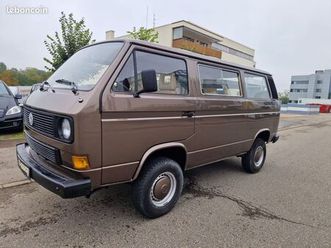 vw t3 multivan syncro - moteur 77ch - carte grise collection