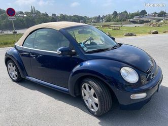 new beetle décapotable