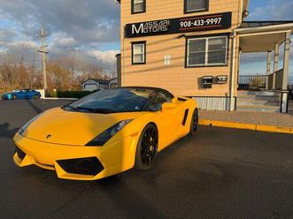 used 2008 lamborghini gallardo spyder roadster 2d