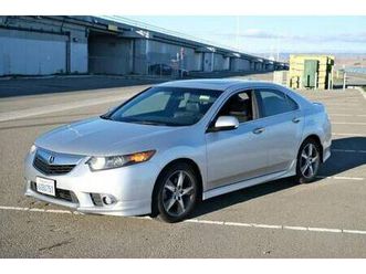 2012 acura tsx special edition silver in black interior clean title
