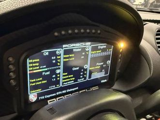 porsche cayman gt4 rs clubsport