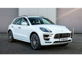 2018 porsche macan turbo, huge spec, fpsh, immaculate a vendre