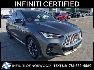 certified 2025 infiniti qx55 luxe