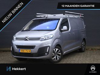 citroën jumpy - m driver 2.0 bluehdi 177pk automaat hud | 17''lm | dab | dode hoek | apple carplay | camer