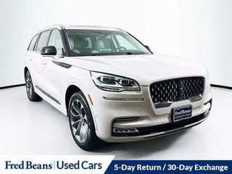 certified 2023 lincoln aviator grand touring