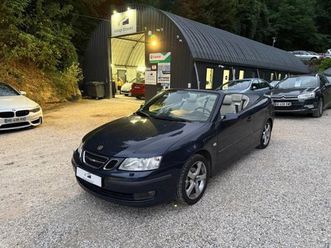 saab 9-3 cabriolet 2.0 turbo 150cv vector 2e main