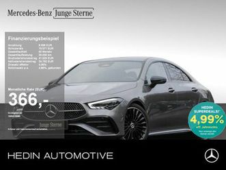 mercedes-benz cla 200 coupé amg|burm|mbeam|night|ambiente|mbux