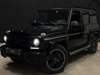 mercedes classe g 63 v8 g63 amg biturbo - designo