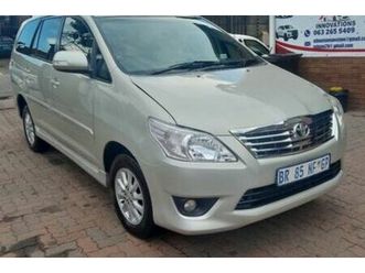 2012 toyota innova 2.7 vvti 7-seat