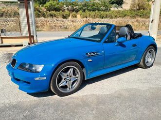 bmw z3 m 3.2 24v cat m roadster s54 lsb unica in europa blu laguna seca
