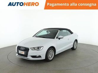 audi a3 cabrio 1.6 tdi clean diesel ambiente