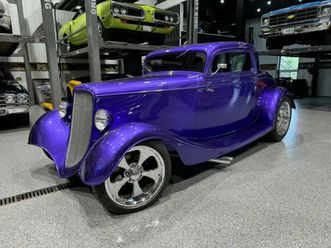 1933 ford model 40 hot rod 3-window coupe