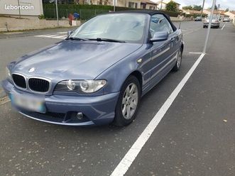 échange ou vend bmw e46 cd cabriolets