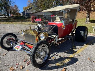 1923 ford model t roadster pickup street rod with a blown chevy 350 v8