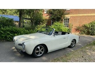 1966 volkswagen karmann ghia blanc manuel, 4 vitesses con...