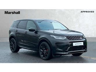 land rover discovery sport 2.0 p290 black 5dr auto [5 seat] suv 2022, 20491 miles, £32990 - 32990651 - exchangeandmart.co.uk