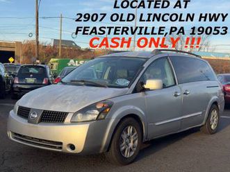 2005 nissan quest v6 runs good cash only do not miss out