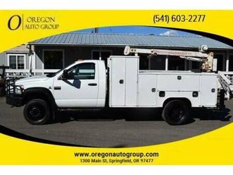 2009 dodge ram 5500 mechanics service truck w crane mechanics service truck w cr