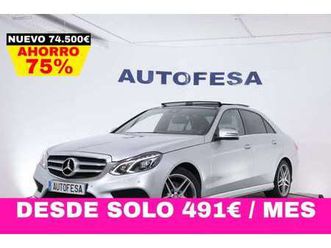 e250 cdi auto line 4matic 204cv 4p # cuero, techo