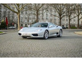 2000 ferrari 360 - 360 modena *gris argento / intérieur cartier*