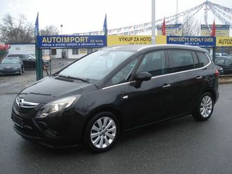 opel zafira 1.4 turbo 7 míst navi cosmo