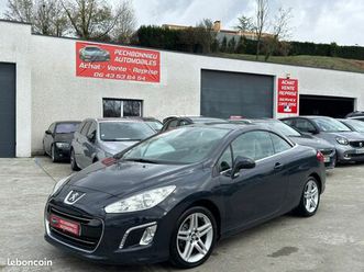 peugeot 308 cc cabriolet 1.6 e-hdi s&s 112 cv / sport pack / cuir / gps / regulateur / attelage