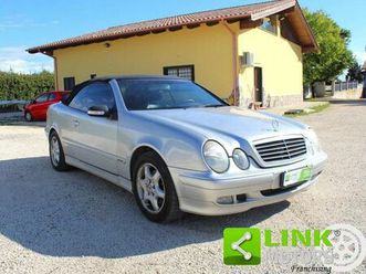 mercedes-benz clk 200 kompressor cabrio elegance evo capote nuova / crs