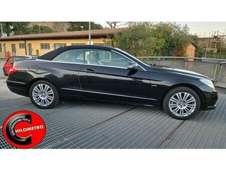 mercedes-benz e 200 cgi cabrio blueefficiency tagliandi mb garanzia