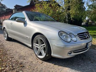 mercedes-benz clk 320 cat cabrio avantgarde