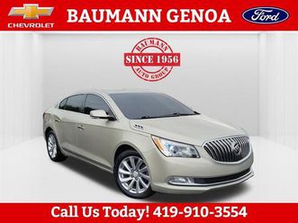 used 2015 buick lacrosse leather