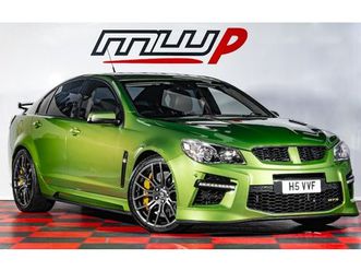 2015 - hsv gts vf 6.2i v8 lsa supercharged 4dr manual (890ps) jungle green