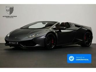 lamborghini huracán lp610-4 spyder fullleather/travelpack