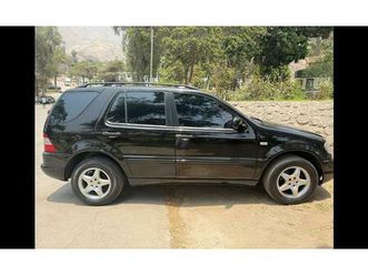 mercedes benz ml 320 2001 impecable en lima a $7,200