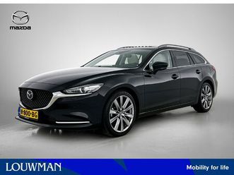 mazda 6 sportbreak 2.5 skyactiv-g 194 luxury / schuif-kantel dak / head-up display / stoel ventilatie & verwarming |