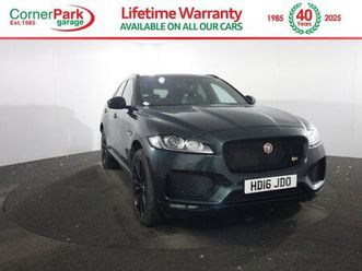 2016 jaguar f-pace 3.0 v6 supercharged s 3.0i