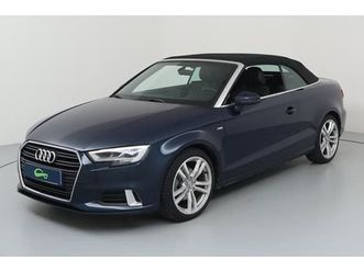 audi a3 cabriolet 1.4 tfsi cod 150 s tronic 7 s line + radars av/ar essence auto. 2017 - 126 589 km