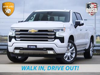 chevrolet silverado - 1500 | | 6.2l v8 high country | leder | schuifkantel nieuw binnen getoonde accessoires zij