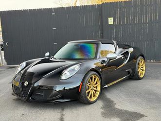 used 2016 alfa romeo 4c spider spider