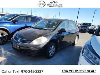 2008 nissan versa 1.8 sl hatchback super black metallic