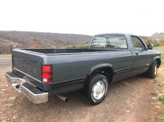 1991 dodge dakota one owner 117k 3.9l v6 8' bed-not rusty-runsnice