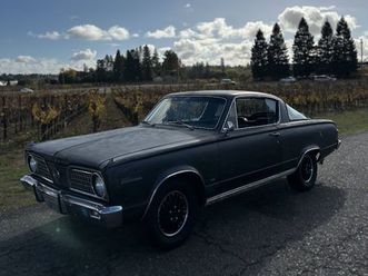 1966 plymouth barracuda with original rebuilt 273 small block