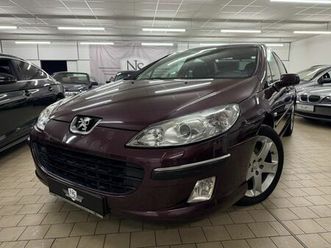 peugeot 407 platinum *shz*xenon*leder*tüv 09/2026*