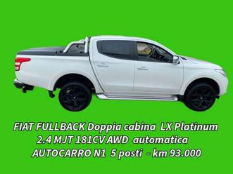 fullback 2.4 doppia cabina lx 4wd 180cv auto e6