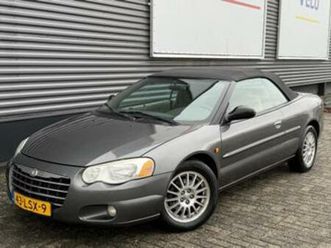 chrysler sebring 2.7i v6 203pk automaat / cabrio / 2005 / ra — chrysler — marktplaats