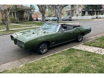 1968 pontiac gto convertible